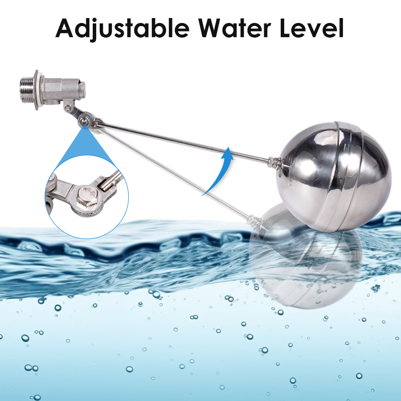 DN15/20/25 Adjustable Float Ba - Float Ball Valve recension och pris