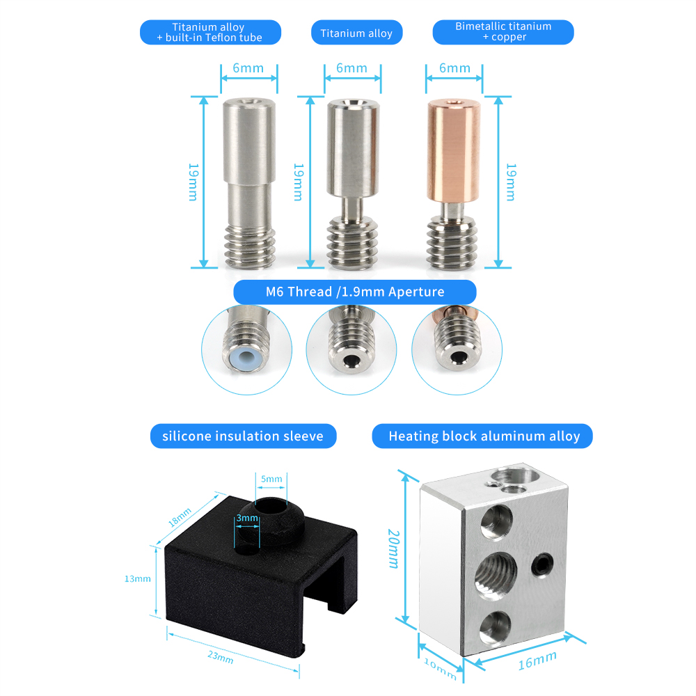 Ender-3 S1 High Heating Block  - Creality Printer K1 recension och pris