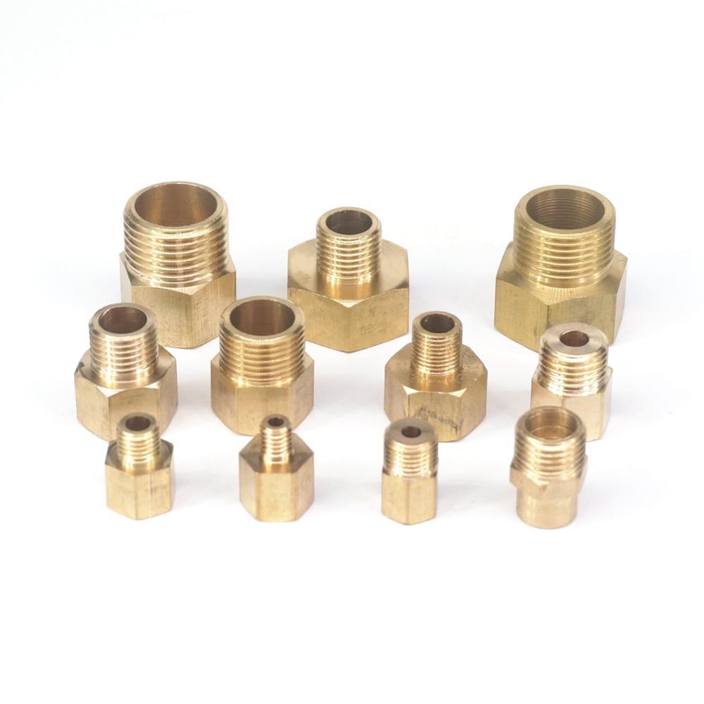 LOT 2 Reducing M10x1 Female -  - Compression Fitting Brass recension och pris