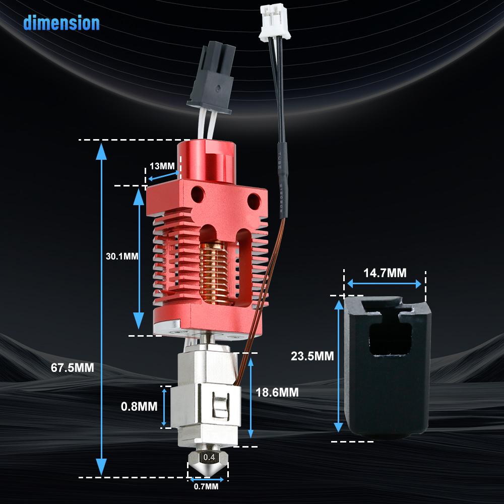 Hotend Kit For Creality Ender  - Creality Printer Ender 3 V3 recension och pris