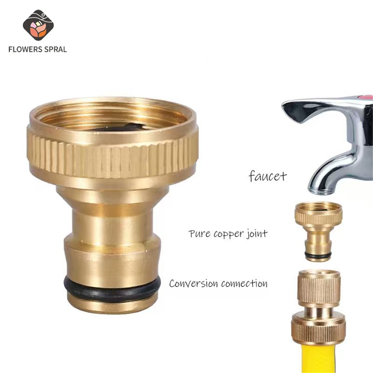 3/4 inch Threaded Garden Water - Compression Fitting Brass recension och pris