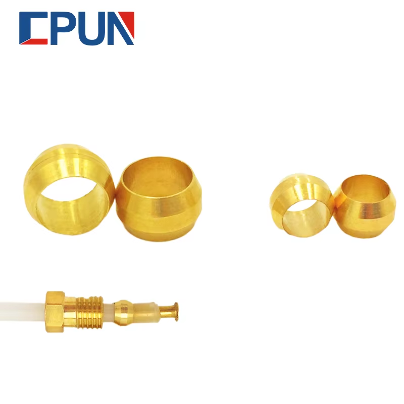 10pc Brass Double taper ferrul - Compression Fitting Brass recension och pris
