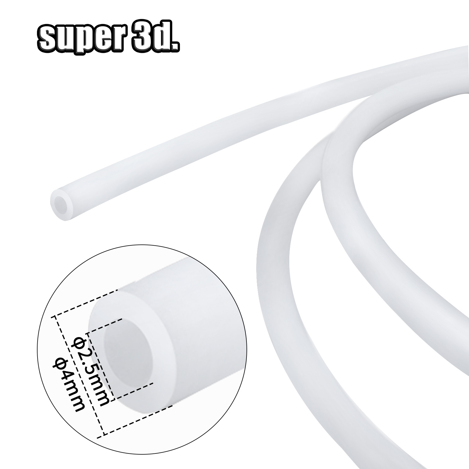 1/2/50M Bambu Lab PTFE Tube ID - Ptfe Tape Thread recension och pris