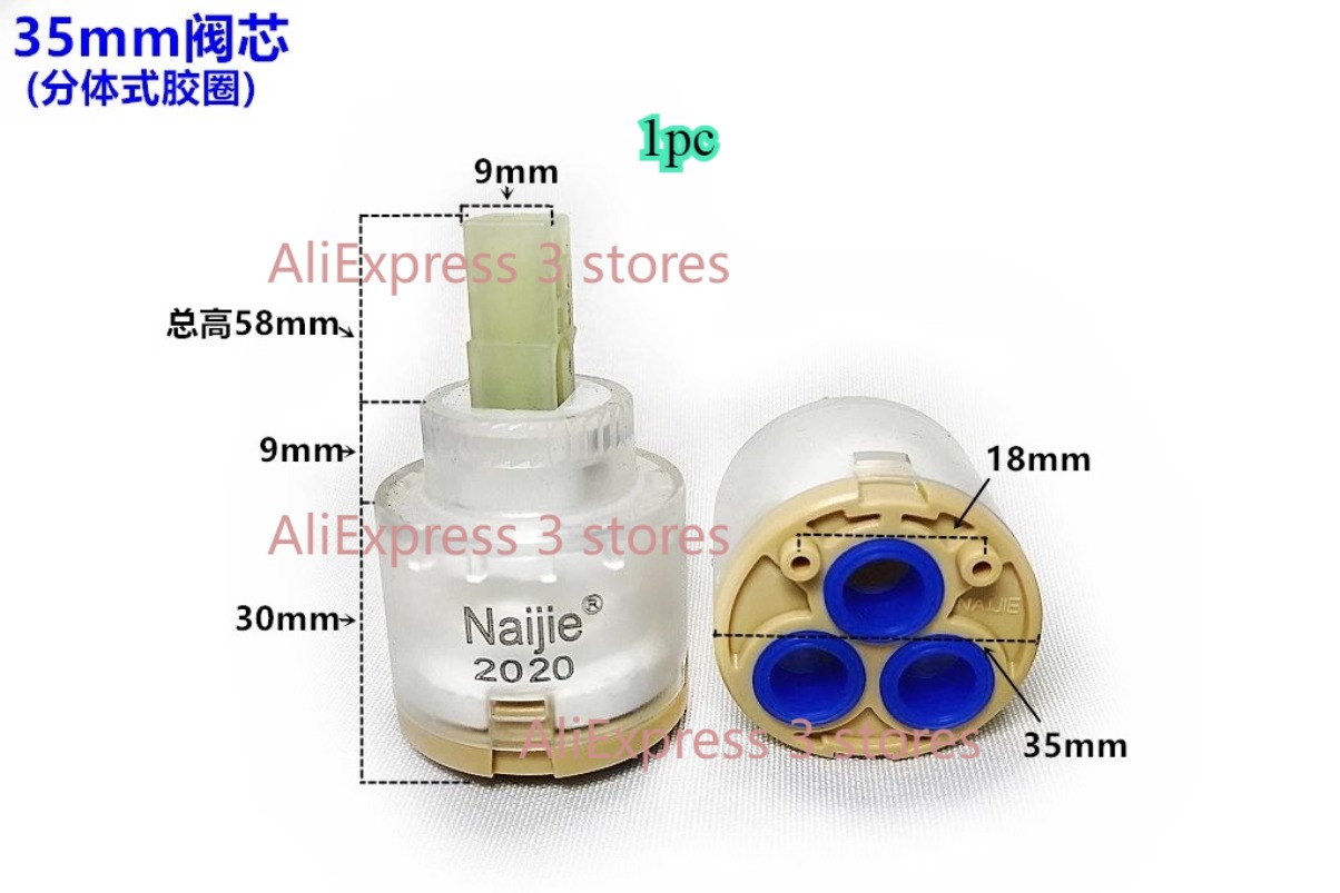 1pcs 28mm/35mm/40mm Water Mixe - Basin Mixer Cartridge recension och pris