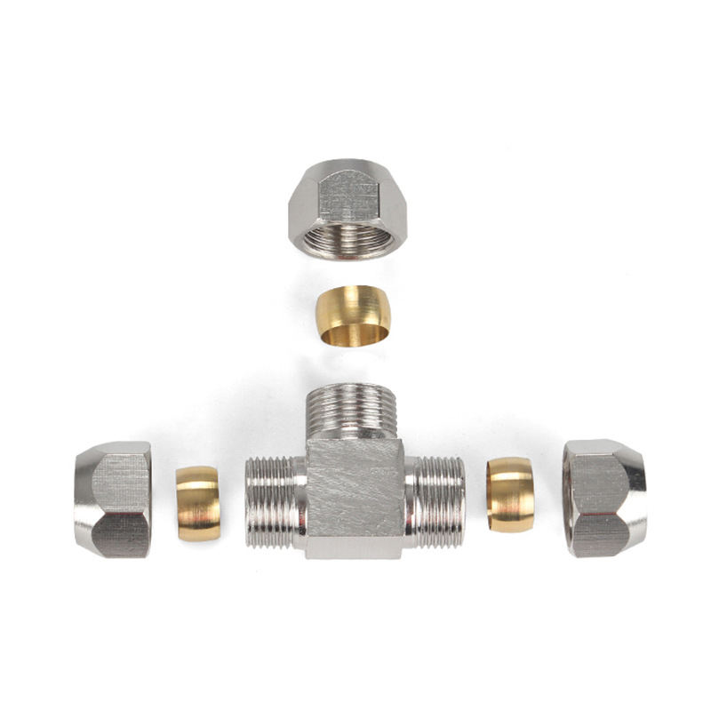 1PCS Pneumatic Fittings Brass  - Compression Fitting Brass recension och pris