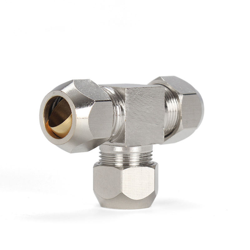 1PCS Pneumatic Fittings Brass  - Compression Fitting Brass recension och pris