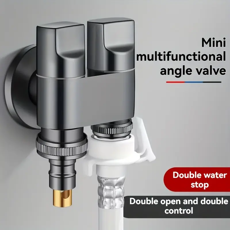 Stainless steel double outlet  - Toilet Fill Valve recension och pris