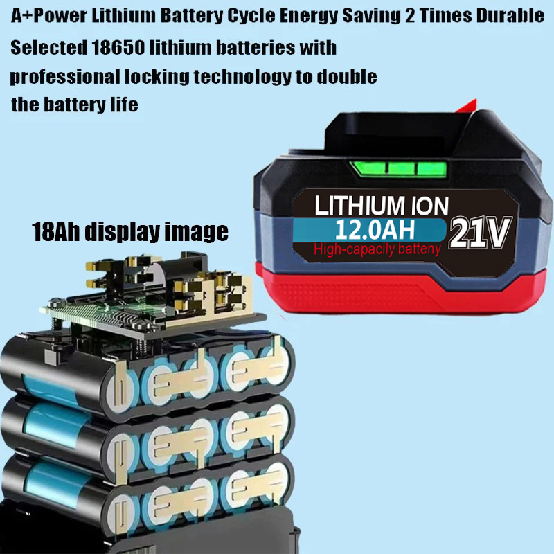 18V 21V 12.0Ah Rechargeable Li - Makita Drill Ddf484 recension och pris