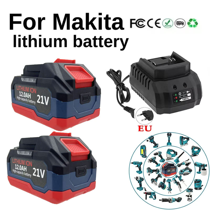 18V 21V 6.0 9.0 12.0Ah Recharg - Makita Drill Ddf484 recension och pris