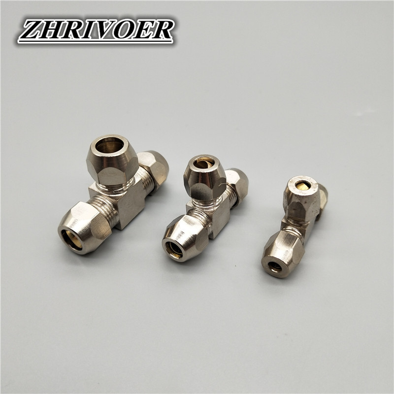 1Pcs Pneumatic Fittings Brass  - Compression Fitting Brass recension och pris