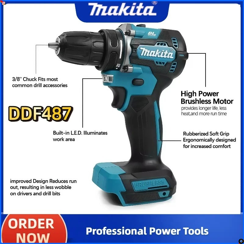 Makita DDF487 Brushless screwd - Makita Drill Ddf484 recension och pris